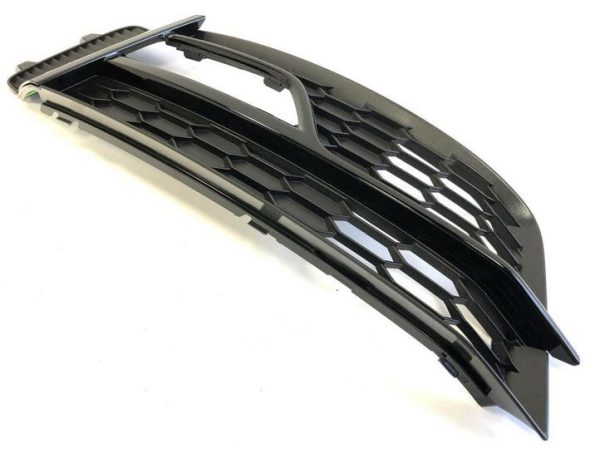 NEW GENUINE AUDI A4 S4 13-16 S-LINE BUMPER O/S RIGHT FOG LIGHT GRILL BLACK 8K0807682T01C - Image 3