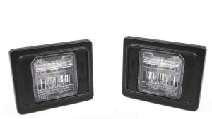 NEW GENUINE MERCEDES BENZ MB A CLASS W176 NUMBER LICENSE PLATE LIGHT LAMP 2PCS A1729061100