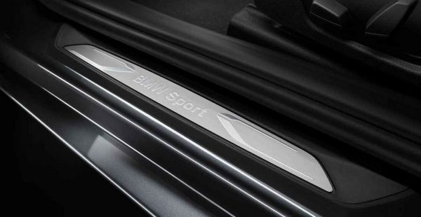 BMW GENUINE F20 F30 F31 F34 F36 FRONT SPORT DOOR ENTRY SILL STRIP 51477289216 - Image 2