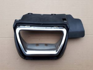 NEW GENUINE SEAT IBIZA CUPRA 13-16 REAR BUMPER EXHAUST TRIM SET CHROME