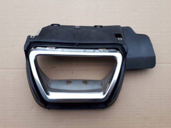 NEW GENUINE SEAT IBIZA CUPRA 13-16 REAR BUMPER EXHAUST TRIM SET CHROME