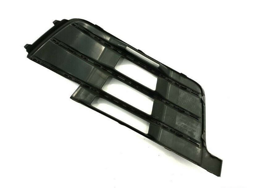 NEW GENUINE AUDI Q7 16-19 FRONT BUMPER LOWER ANTHRACITE DARK CHROME GRILL LEFT 4M0807681DGXE - Image 3