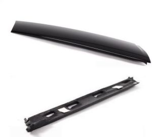 MINI NEW GENUINE R55 R56 R57 A COLUMN PILLAR BLACK TRIM COVER WITH GASKET LEFT