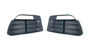 NEW GENUINE  VOLKSWAGEN SCIROCCO 08-14 R BUMPER LOWER FOG LIGHT GRILL PAIR SET