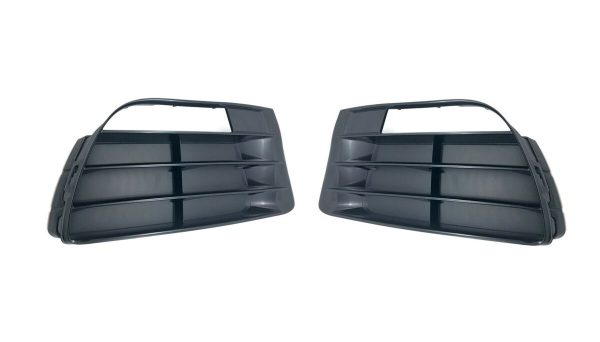 NEW GENUINE  VOLKSWAGEN SCIROCCO 08-14 R BUMPER LOWER FOG LIGHT GRILL PAIR SET