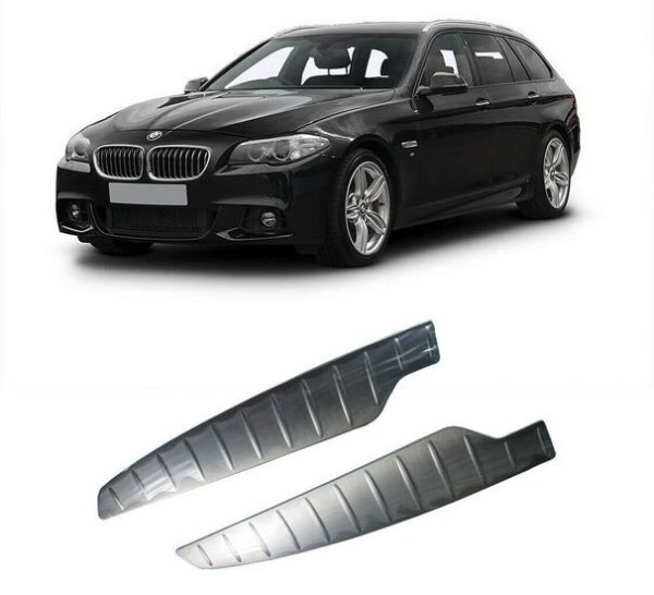 NEW BMW GENUINE 5 SERIES F11 TOURING ESTATE TRUNK LOADING EDGE COVERS 51477275087