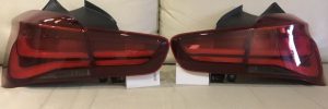 BMW NEW GENUINE 1 SERIES F20 F21 LCI REAR LED BLACK LINE TAIL LIGHTS KIT SET