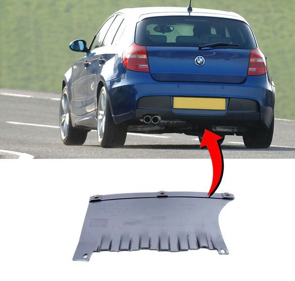 NEW GENUINE BMW 1 SERIES E81 E87 REAR M SPORT BUMPER LOWER COVER 51127117631