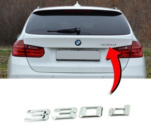 NEW GENUINE BMW 3 SERIES F31 REAR TRUNK BOOT 330d BADGE EMBLEM 51147289833