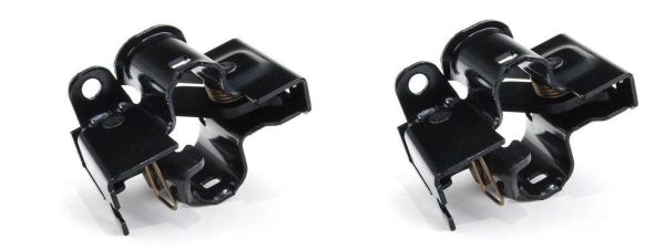 NEW GENUINE MERCEDES BENZ MB CLK W209 FRONT ENGINE HOOD LOWER HOOK CATCH 2PCS A2198800160