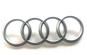 NEW GENUINE AUDI A1 A3 A4 A5 A6 Q5 TT ENGINE BAY RING COVER EMBLEM 4H0103940A