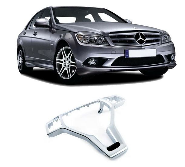 NEW GENUINE MERCEDES BENZ W204 (12-15) C-CLASS SILVER STEERING WHEEL COVER TRIM A09946400139107