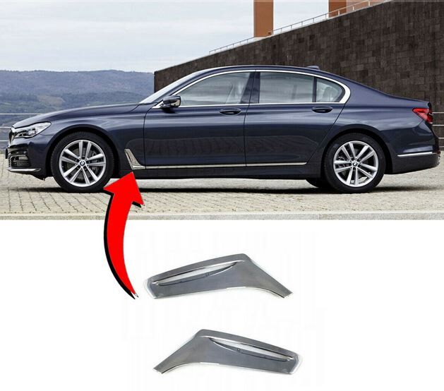 NEW GENUINE BMW 7 SERIES G11 G12 SIDEWALL AIR DUCT GRILLS PAIR SET N/S + O/S