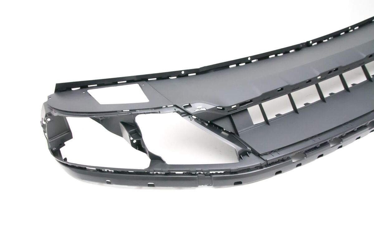 NEW GENUINE VW TOUAREG 15-17 R-LINE FRONT BUMPER LOWER SPOILER BLACK 7P6807061H9B9 - Image 2