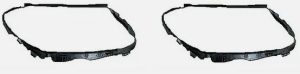 NEW GENUINE MERCEDES BENZ MB C W205 HEADLIGHT GASKET SEALING FRAME PAIR L+R