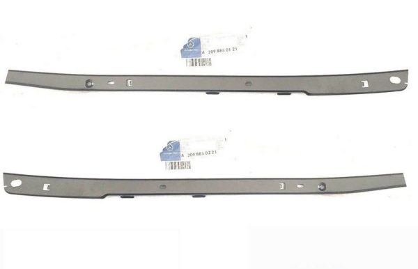 NEW GENUINE MERCEDES BENZ MB CLK CLASS W209 REAR BUMPER MOUNTING RAIL PAIR L+R