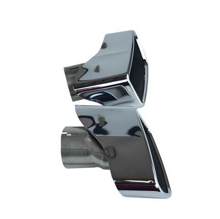 NEW GENUINE BMW 6 SERIES F12 F13 F06 640d REAR TAIL PIPES MUFFLERS CHROME - Image 3