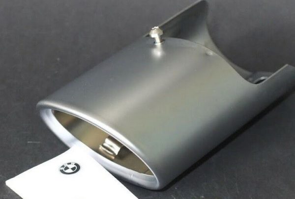 BMW NEW 1 SERIES E81 E87 LCI E88 116d 118d ALUMINIUM TILE PIPE TRIM TIP 18300445926