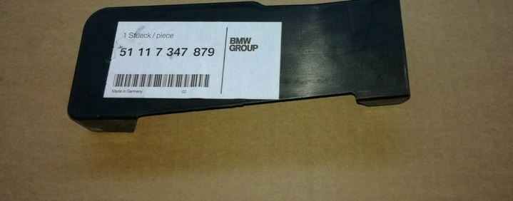 NEW BMW GENUINE 5 SERIES F10 F11 2010 - 2014 COVER FOR IMPACT ABSORBER CRASH BAR 51117347879