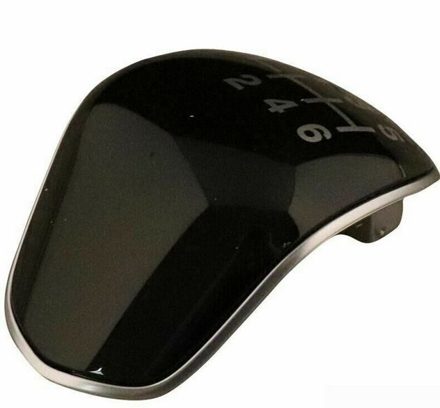 NEW GENUINE FORD FOCUS 2014- SATIN BLACK GEAR KNOB INSERT COVER TRIM 1874165