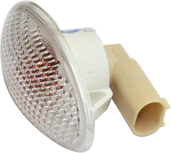 NEW MINI GENUINE R50 R52 R53 FENDER MOUNTED TURN SIGNAL INDICATOR WHITE PAIR 63137166014 - Image 3