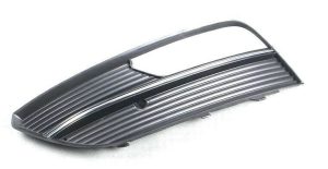 NEW GENUINE AUDI A3 13-16 N/S LEFT BUMPER FOG LIGHT BLACK GRILL 8V3807681A 9B9