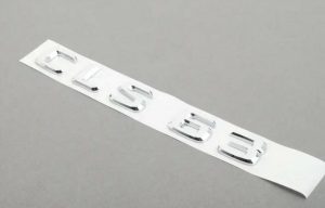 NEW GENUINE MERCEDES BENZ MB CLS REAR TRUNK CHROME CLS 63 BADGE EMBLEM A2198171015