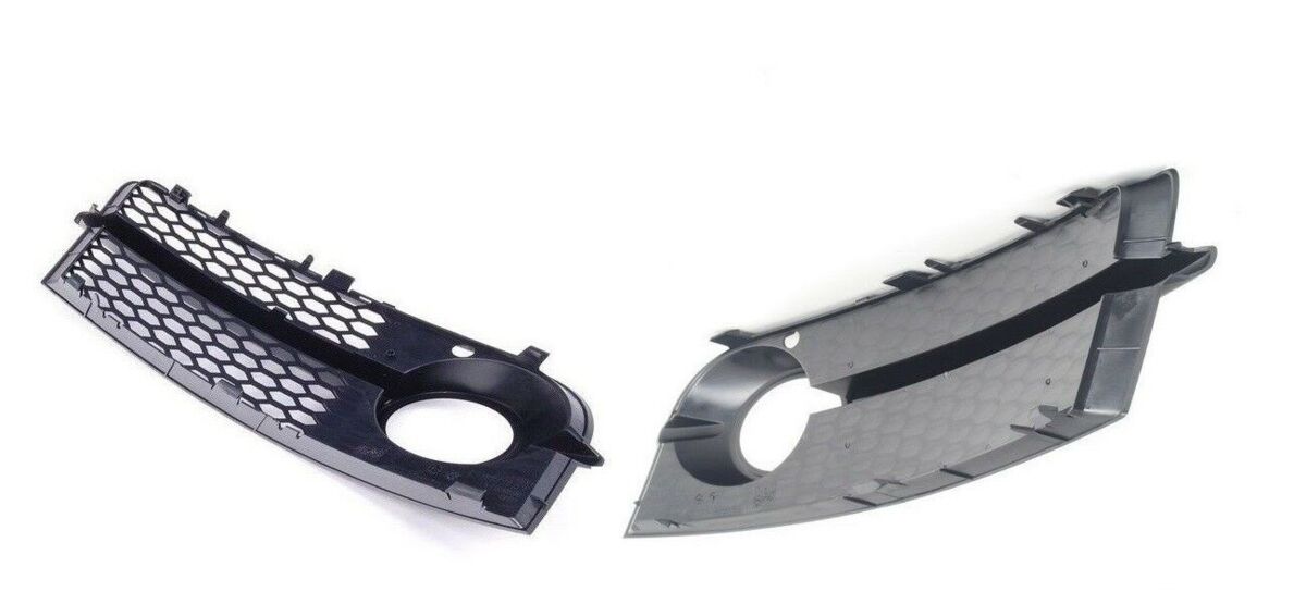 NEW GENUINE AUDI TT 8J 06-14 FRONT BUMPER O/S RIGHT N/S LEFT FOG LIGHT GRILL SET - Image 3