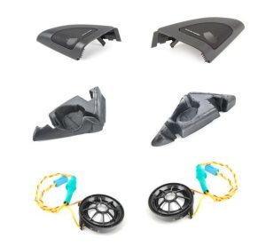 NEW GENUINE BMW 1 SERIES E81 E82 E88 HARMAN KARDON TWEETERS FULL SET N/S + O/S