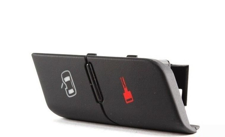 NEW GENUINE AUDI A4 CABRIO 03-09 LEFT N/S LHD CENTRAL LOCKING SWITCH BLACK 8E19621075PR