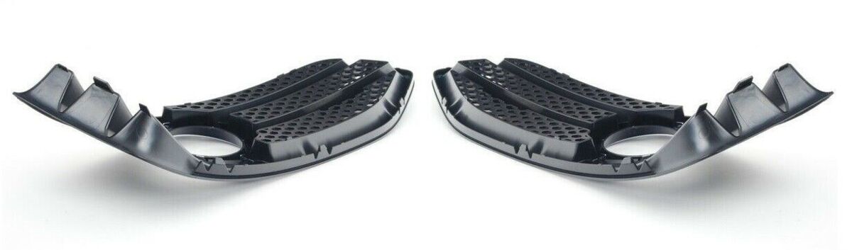 NEW GENUINE AUDI S3 2008-2012 FL FRONT BUMPER FOG LIGHT GRILL PAIR SET N/S O/S - Image 4