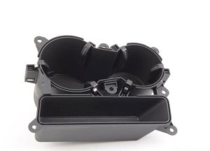 NEW GENUINE AUDI A4 12-16 A5 12-16 FRONT CENTER CONSOLE CUP DRINK HOLDER BLACK 8K0862533B6PS