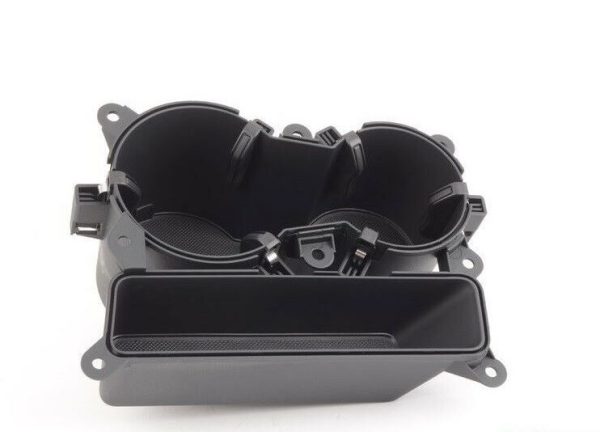 NEW GENUINE AUDI A4 12-16 A5 12-16 FRONT CENTER CONSOLE CUP DRINK HOLDER BLACK 8K0862533B6PS
