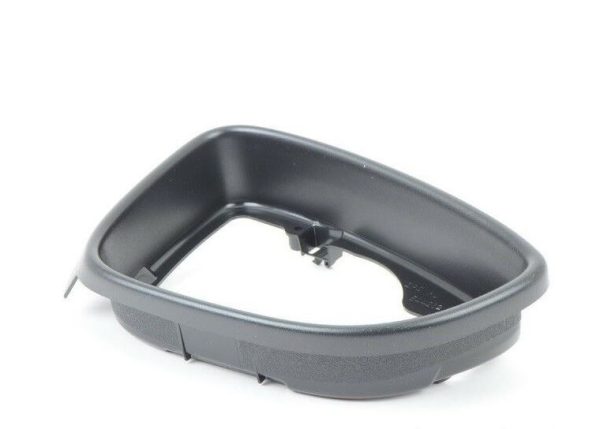 NEW GENUINE VW SCIROCCO 15-17 O/S RIGHT DOOR MIRROR FRAME BLACK 1K8857602A 9B9