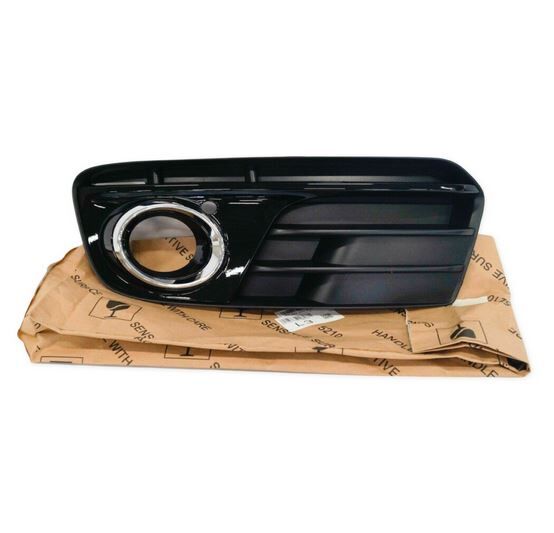 NEW GENUINE AUDI Q5 2013-2016 FRONT N/S LEFT BUMPER GRILL FOG LIGHT BLACK 8R0807681MBJI - Image 3