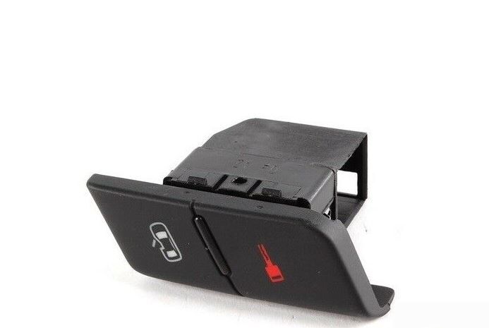 NEW GENUINE AUDI A4 CABRIO 03-09 LEFT N/S LHD CENTRAL LOCKING SWITCH BLACK 8E19621075PR - Image 2