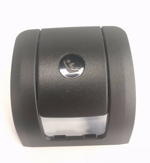 BMW NEW GENUINE 5 F11 TOURING 10-16 REAR SEAT BLACK ISOFIX MOUNT COVER 2PCS PAIR - Image 3