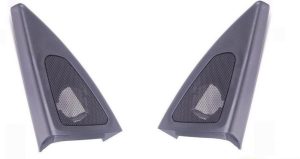 BMW NEW GENUINE 5 SERIES F07 FRONT DOOR SPEAKER TWEETER COVER PAIR LEFT + RIGHT