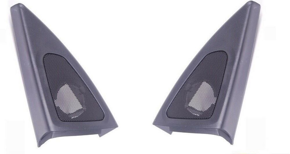 BMW NEW GENUINE 5 SERIES F07 FRONT DOOR SPEAKER TWEETER COVER PAIR LEFT + RIGHT