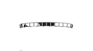 NEW GENUINE MERCEDES BENZ R W251 AMG REAR BUMPER LOADING PLATE CHROME COVER A2518800011