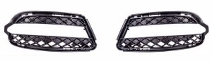 NEW GENUINE MERCEDES BENZ MB S CLASS W221 FRONT BUMPER DRL LIGHT GRILLE SET PAIR