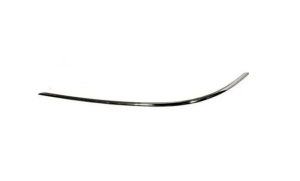NEW GENUINE MERCEDES MB W204 C CLASS AVANTGARDE FRONT BUMPER LOWER CHROME LEFT
