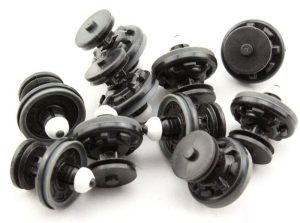 NEW GENUINE VW PHAETON POLO TIGUAN TOURAN DOOR PANEL TRIM CLIP 10 PCS SET