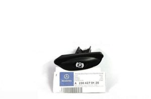 NEW GENUINE MERCEDES BENZ MB SL CLASS W230 PARKING BRAKE PULL HANDLE LHD A2304270120