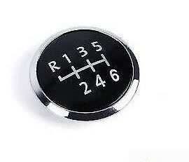 NEW GENUINE VW TRANSPORTER T5 03-10 6-SPEED SHIFT GEAR KNOB COVER BADGE