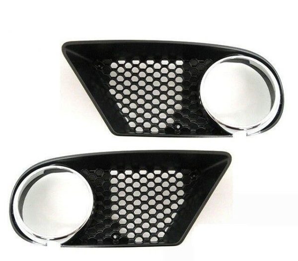 NEW GENUINE MERCEDES BENZ MB CLS W219 AMG FRONT BUMPER FOG LIGHT GRILL SET L+R
