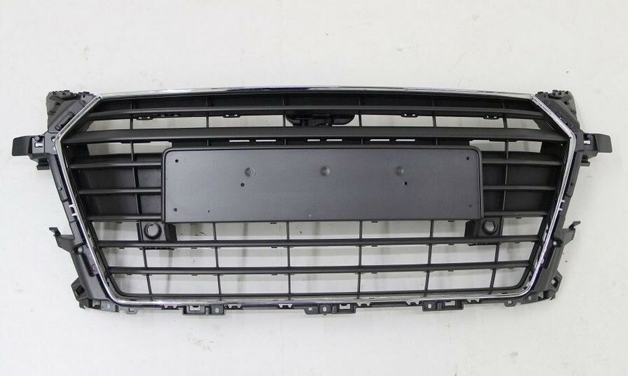 NEW GENUINE AUDI TT 15-17 FRONT RADIATOR CENTER GRILL ASSEMBLY BLACK 8S08536513FZ
