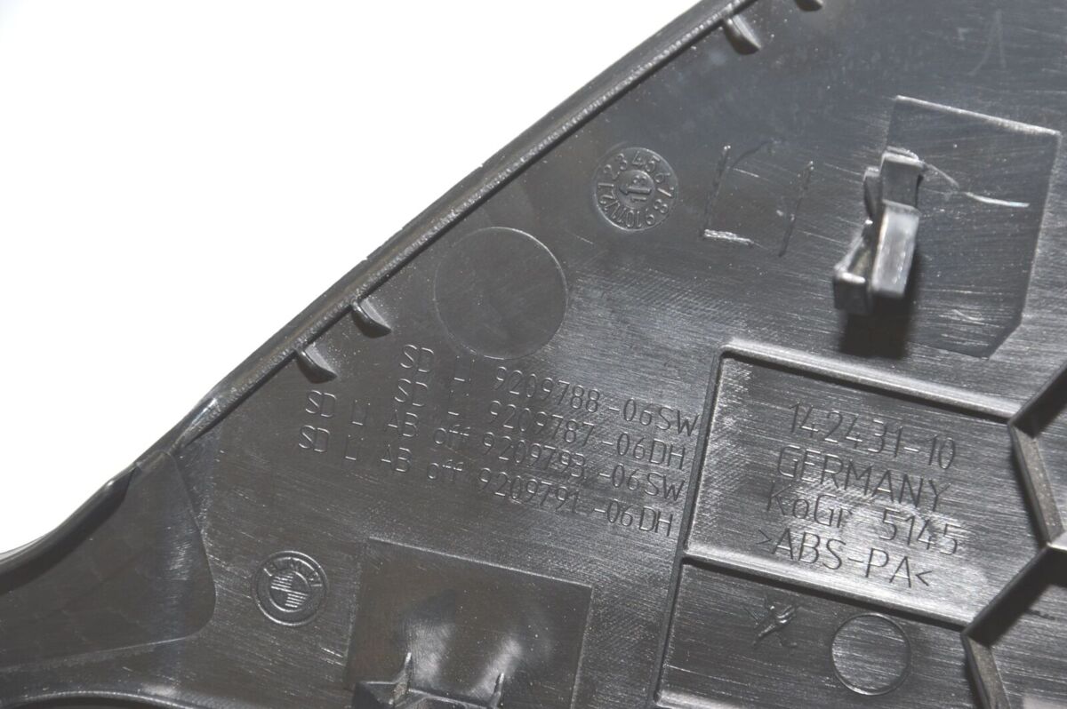 BMW NEW GENUINE 5 SERIES F10 F11 2010 2017 LEFT SIDE BLACK COVER N/S 51459209788 - Image 7