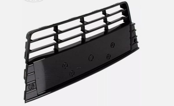 NEW GENUINE FORD FOCUS 11-15 FRONT BUMPER LOWER GLOSS BLACK GRILL WITH PDC HOLES 1719220