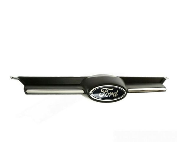 NEW GENUINE FORD FOCUS 11-15 FRONT BUMPER CENTER UPPER GRILLE WITH CHROME TRIM 2048467